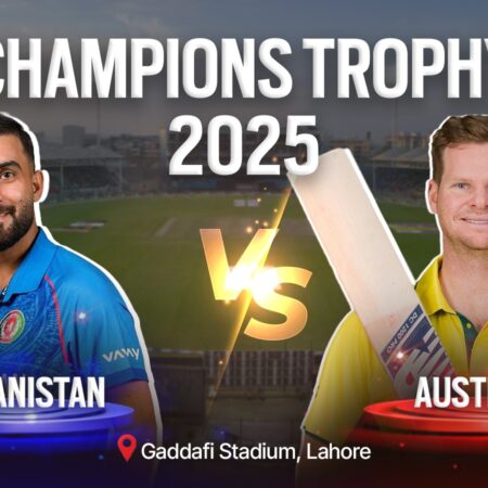 Champions Trophy 2025: Australia Advances to Semifinals as Lahore Match Abandoned