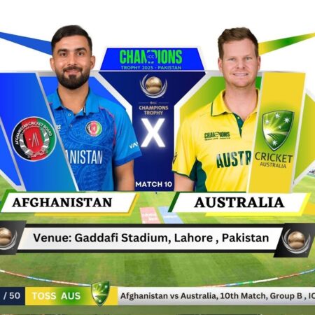 “Pathetic Drainage System” Blamed as Rain Ruins Afghanistan vs Australia Champions Trophy Match in Pakistan