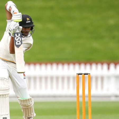 New Zealand’s Ravindra: We Initially Aimed for 300, Then Kane Accelerated