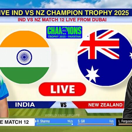 India vs New Zealand, Champions Trophy 2025: Live Score Updates