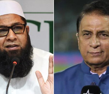 Inzamam-ul-Haq Slams Sunil Gavaskar Over Pakistan Team Comments