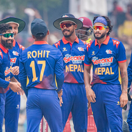 शारजाह में नेपाल का शौर्य: वेस्टइंडीज को चित्त कर लिखी नई क्रिकेट गाथा